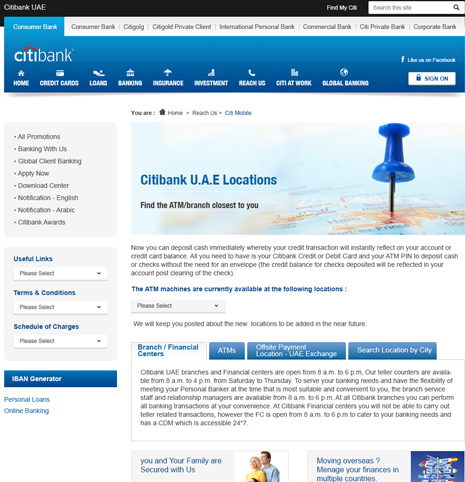 CitiBank UAE