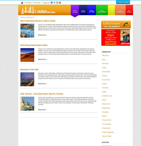   Dubai Tourism